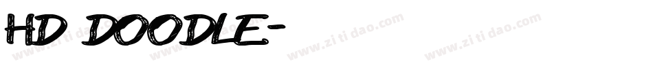 HD DOODLE字体转换